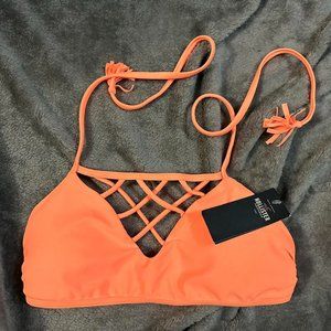 Hollister Co. Women's Orange Bikini-and-tankini-tops